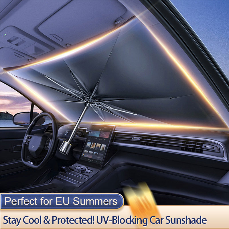 Car Sunshade Windshield Umbrella Foldable - Auto-Sonnenschutz, Regenschirm, Frontscheibe, Sonnenschutz, faltbar, geschützter