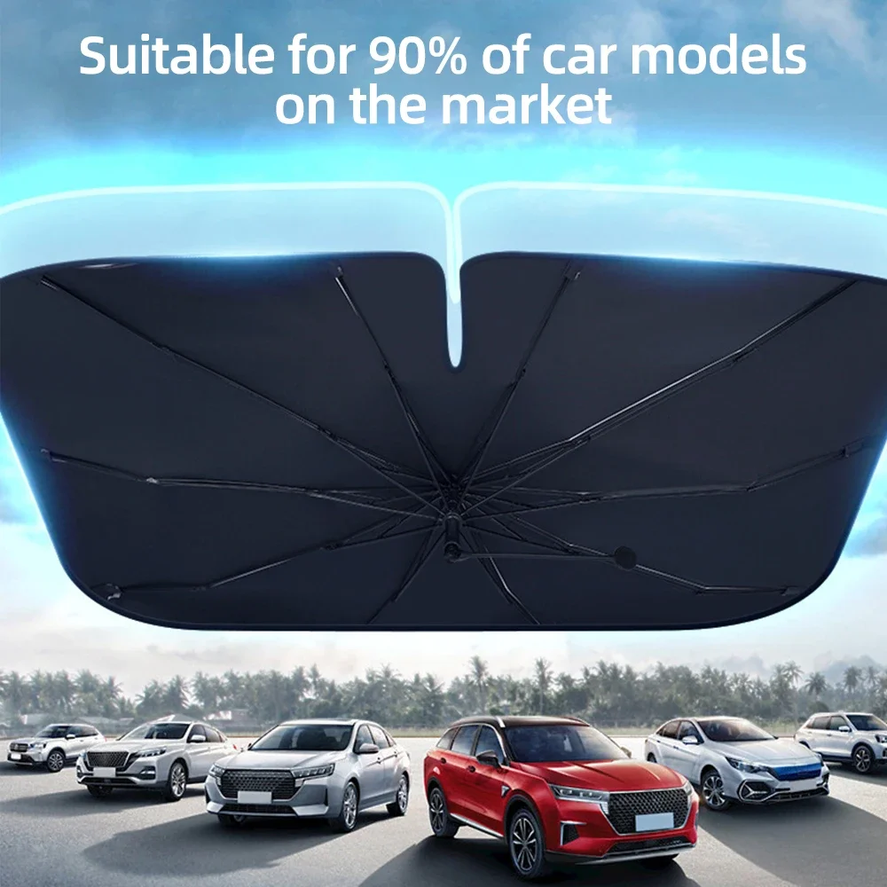 Auto-Sonnenschutz, Regenschirm – Car Sunshade Windshield Umbrella Foldable Bewertung und Preis